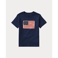 Flag Cotton Jersey Tee