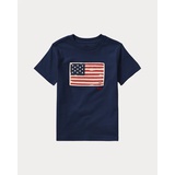 Flag Cotton Jersey Tee