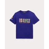 US Open Print Cotton Jersey Tee