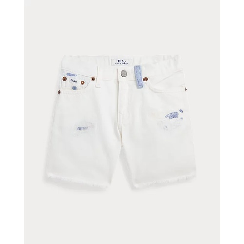 폴로 랄프로렌 Sullivan Slim Distressed Denim Short