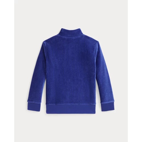 폴로 랄프로렌 Knit Corduroy Quarter-Zip Pullover