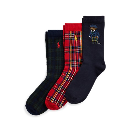 폴로 랄프로렌 Polo Bear Crew Sock 3-Pack