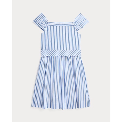 폴로 랄프로렌 Striped Cotton Poplin Dress