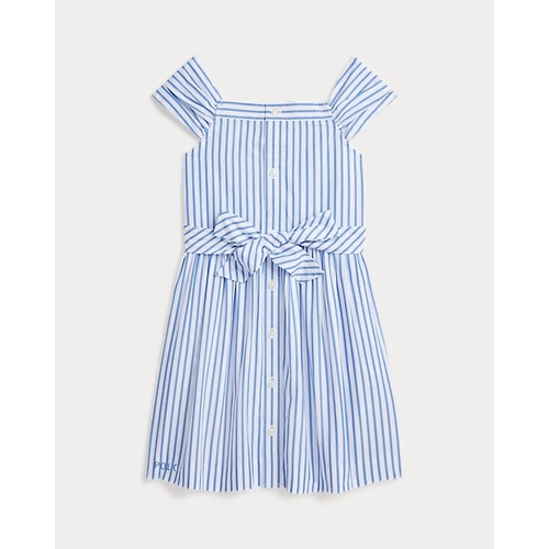 폴로 랄프로렌 Striped Cotton Poplin Dress