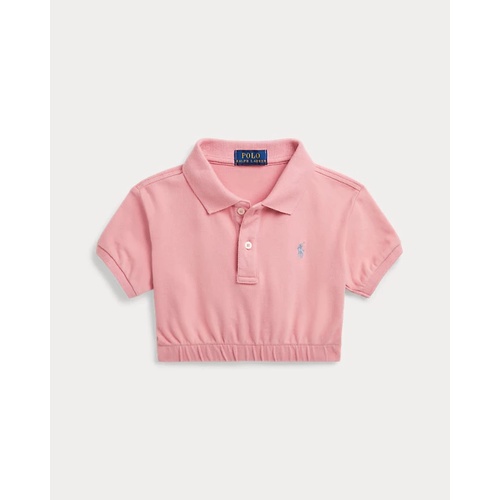 폴로 랄프로렌 Stretch Mesh Boxy Polo Shirt