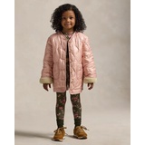 Quilted Teddy Fleece Reversible Jacket