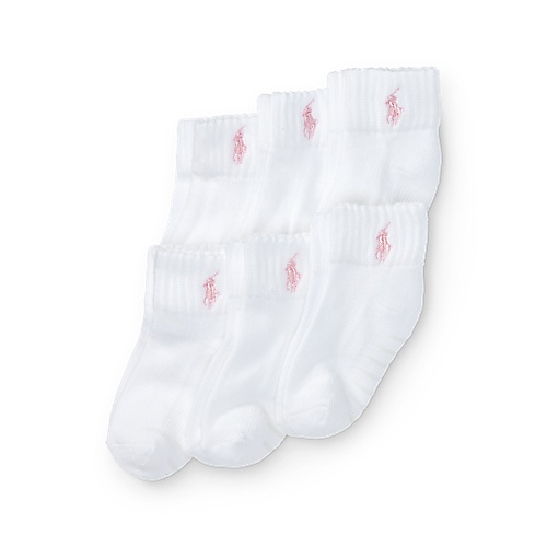 폴로 랄프로렌 Sport Quarter Sock 6-Pack