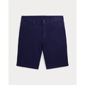 Straight Fit Linen-Cotton Short