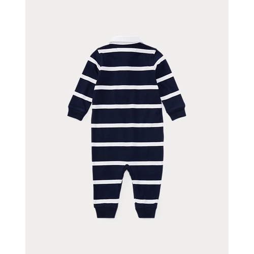 폴로 랄프로렌 Striped Cotton Jersey Rugby Coverall