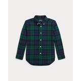 Plaid Cotton Oxford Shirt