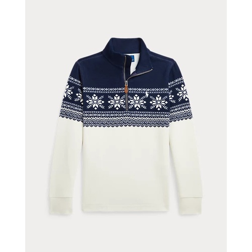 폴로 랄프로렌 Snowflake Double-Knit Pullover