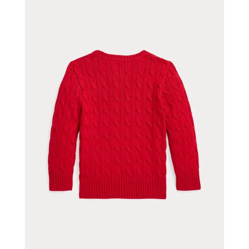 폴로 랄프로렌 Polo Bear Cable-Knit Cotton Sweater