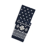 Snowflake Cotton-Blend Scarf