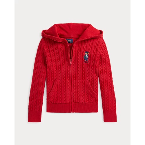 폴로 랄프로렌 Polo Bear Cotton Full-Zip Sweater