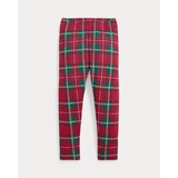 Plaid Stretch Jersey Legging