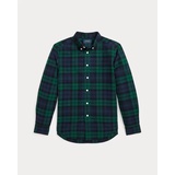 Plaid Cotton Oxford Shirt