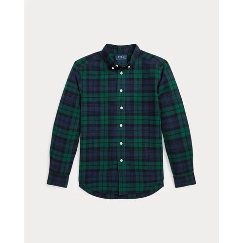 폴로 랄프로렌 Plaid Cotton Oxford Shirt