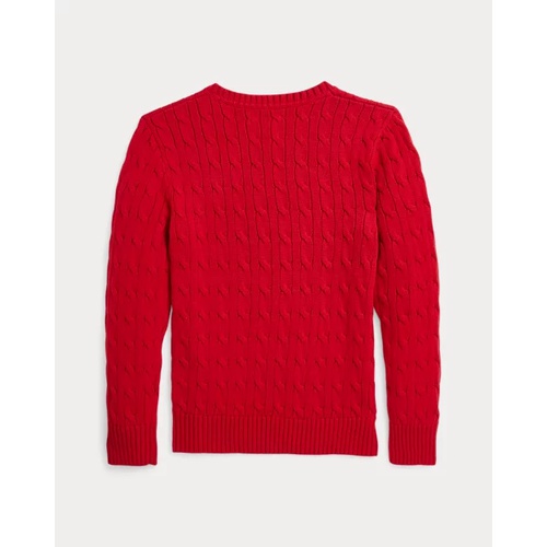 폴로 랄프로렌 Polo Bear Cable-Knit Cotton Sweater