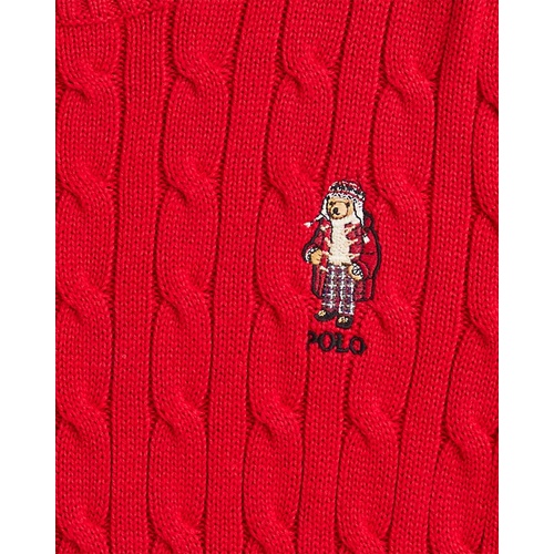 폴로 랄프로렌 Polo Bear Cable-Knit Cotton Sweater