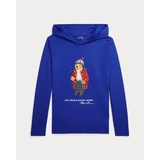 Polo Bear Cotton Jersey Hooded Tee