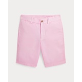 Straight Fit Linen-Cotton Short