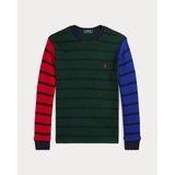 Waffle-Knit Cotton Long-Sleeve Tee