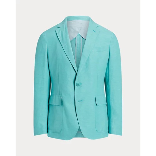 폴로 랄프로렌 Hadley Hand-Tailored Silk-Linen Jacket