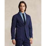 Tailored Washed Twill Suit Jacket