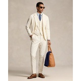 Pleated Stretch Corduroy Suit Trouser