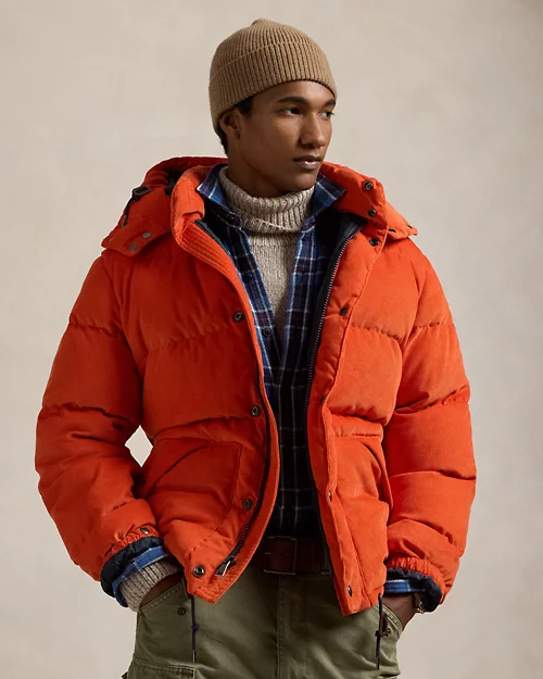 The Wainwright Corduroy Down Jacket