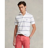 Custom Slim Fit Stretch Mesh Polo Shirt