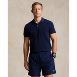 Wimbledon Cotton Polo-Collar Sweater