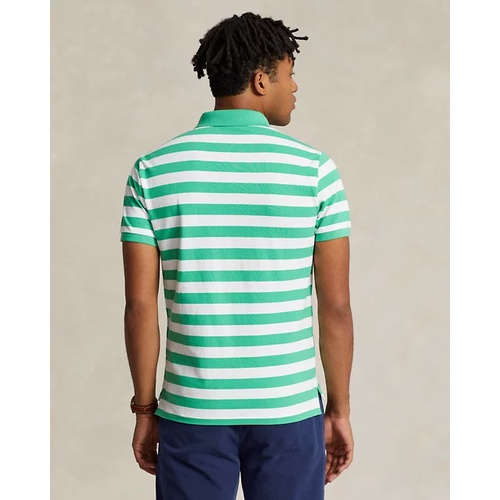 폴로 랄프로렌 Classic Fit Striped Mesh Polo Shirt