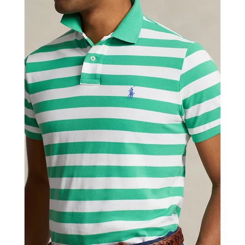 폴로 랄프로렌 Classic Fit Striped Mesh Polo Shirt