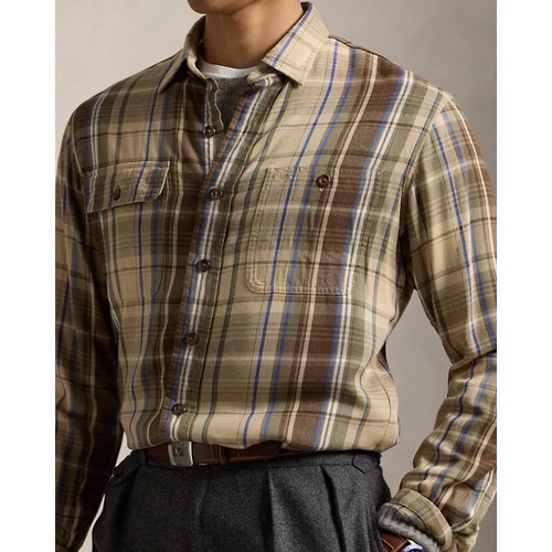 폴로 랄프로렌 Classic Fit Plaid Twill Workshirt