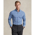 Classic Fit Plaid Stretch Twill Shirt