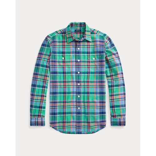 폴로 랄프로렌 Classic Fit Plaid Oxford Workshirt