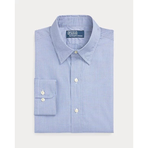 폴로 랄프로렌 Classic Fit Checked Poplin Shirt