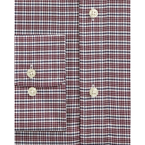 폴로 랄프로렌 Custom Fit Plaid Pinpoint Oxford Shirt