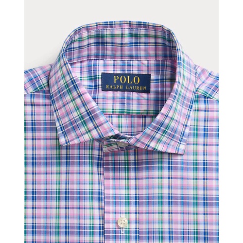 폴로 랄프로렌 Custom Fit Plaid Poplin Shirt