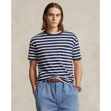 Classic Fit Striped Slub Jersey T-Shirt