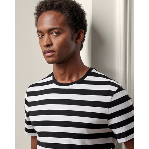 폴로 랄프로렌 Striped Lisle Crewneck T-Shirt