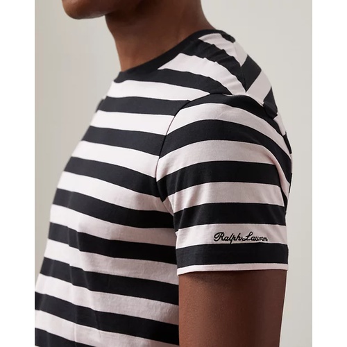 폴로 랄프로렌 Striped Lisle Crewneck T-Shirt