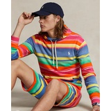 Striped Spa Terry Hoodie