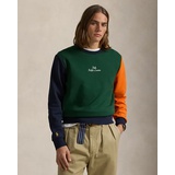 Color-Blocked Double-Knit Sweatshirt