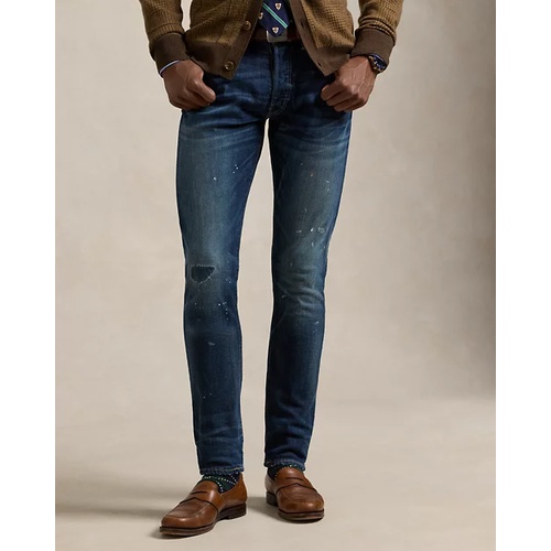 폴로 랄프로렌 Sullivan Slim Stretch Distressed Jean