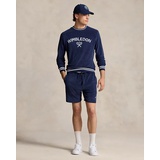 Wimbledon 6.5-Inch Terry Graphic Short