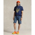 9.5-Inch Vintage Classic Fit Denim Short