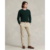 Stretch Slim Fit Embroidered Chino Pant