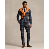 Patchwork Plaid Suit Trouser